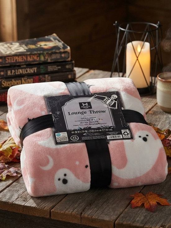 Other - Ghost Lounge Throw- baby pink